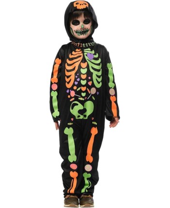 DISFRAZ DE ESQUELETO CHCUCES