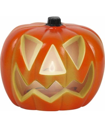 CALABAZA NARANJA CON LUZ