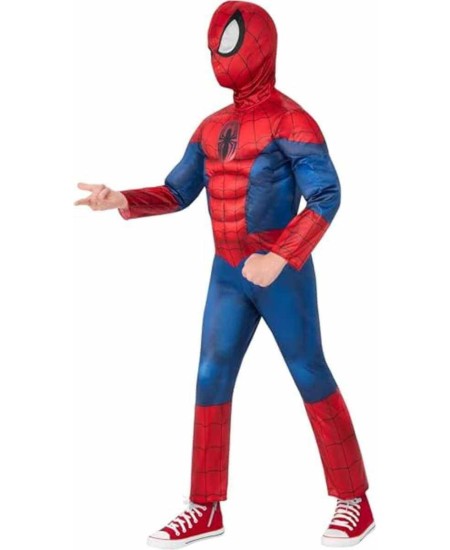 DISFRAZ DE SPIDERMAN PARA NIÑO DELUXE