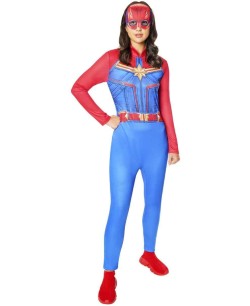 DISFRAZ DE CAPITANA MARVEL MUJER CLASSIC 2