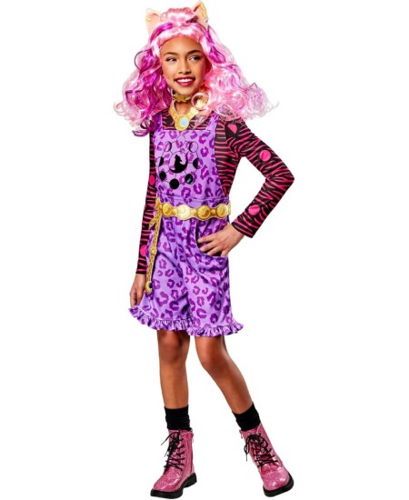 DISFRAZ DE CLAWDEEN MONSTER HIGH PARA NIÑA