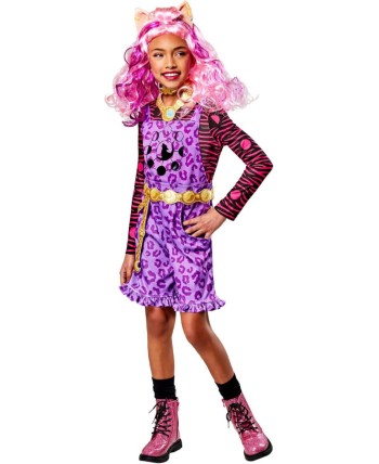 DISFRAZ DE CLAWDEEN MONSTER HIGH PARA NIÑA