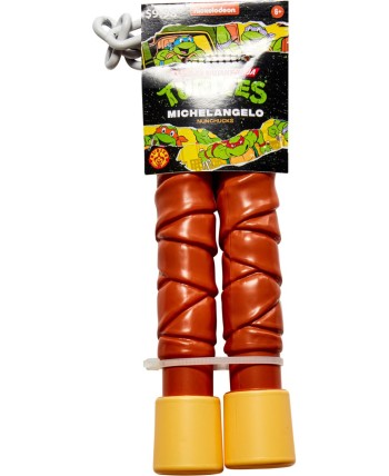 NUNCHACOS MICHELANGELO TORTUGAS NINJA