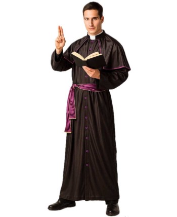 DISFRAZ DE CURA MONSEÑOR