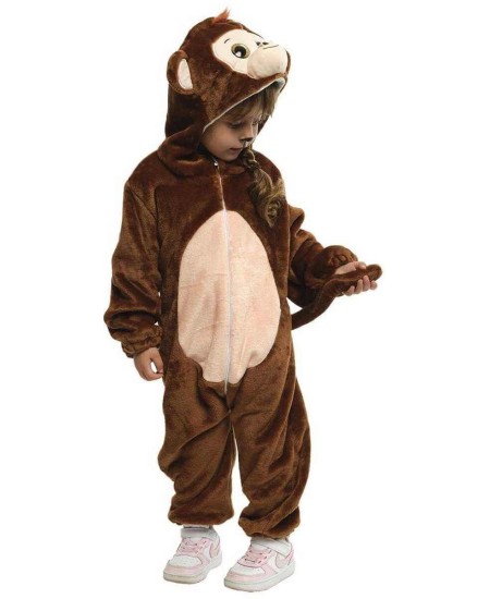 DISFRAZ DE MONO DE LA JUNGLA PARA BEBE