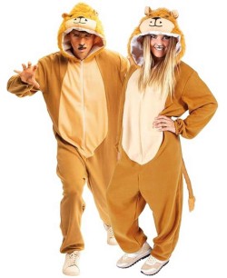 DISFRAZ DE LEON BUZO PARA ADULTO