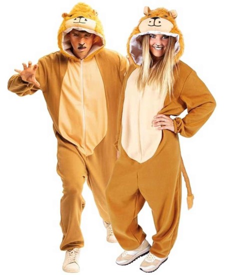 DISFRAZ DE LEON BUZO PARA ADULTO