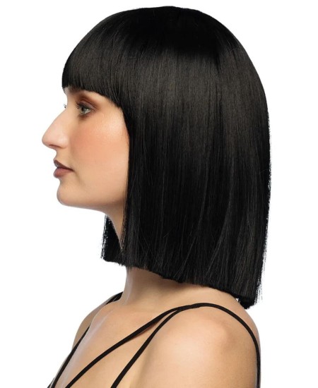 PELUCA MELENA NEGRA LUJO