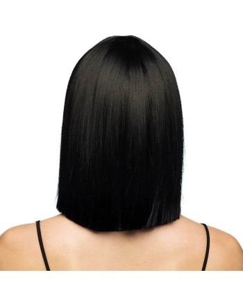 PELUCA MELENA NEGRA LUJO