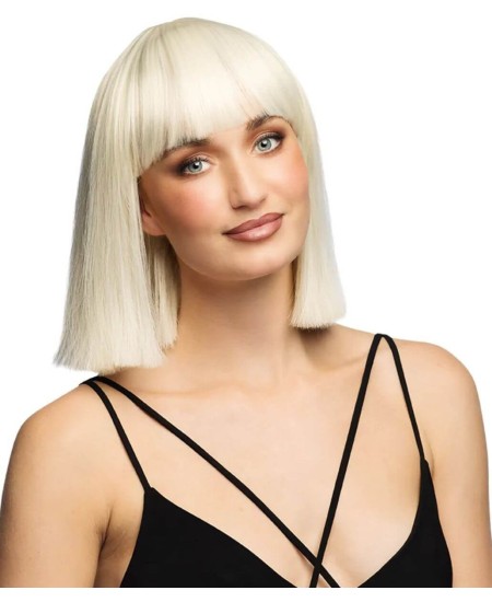 PELUCA MELENA RUBIA LUJO