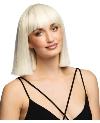 PELUCA MELENA RUBIA LUJO