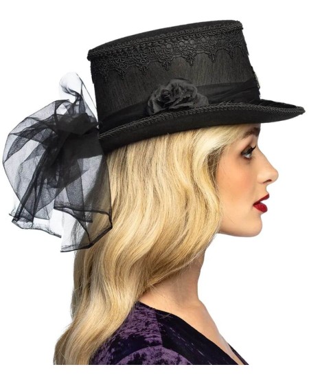 CHISTERA GOTICA DECORADA CON TUL Y CAMAFEO