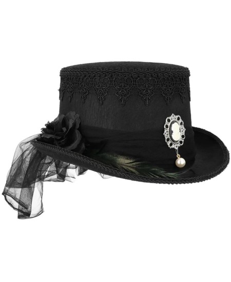 CHISTERA GOTICA DECORADA CON TUL Y CAMAFEO