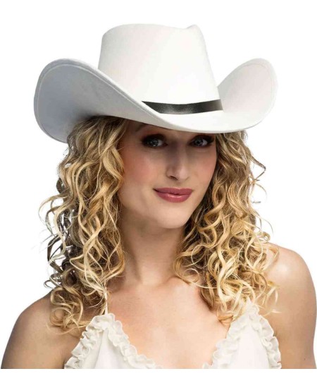 SOMBRERO VAQUERO BLANCO DELUXE