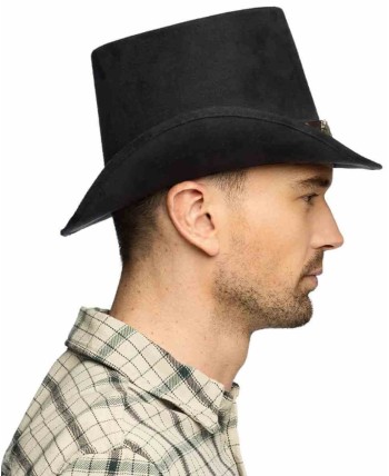 CHISTERA NEGRA DELUXE DECORADA