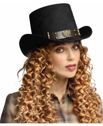 CHISTERA NEGRA DELUXE DECORADA