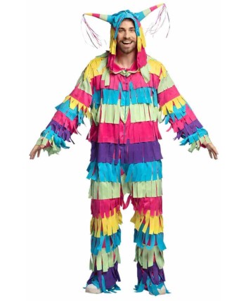 DISFRAZ DE PIÑATA ADULTO