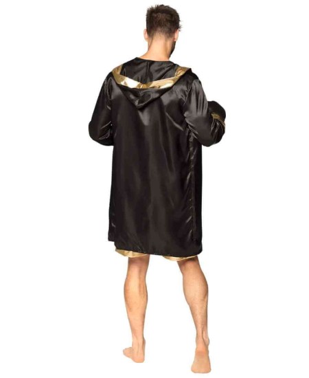 DISFRAZ DE BOXEADOR NEGRO