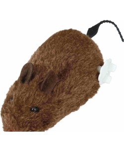 RATA MARRON CON CUERDA