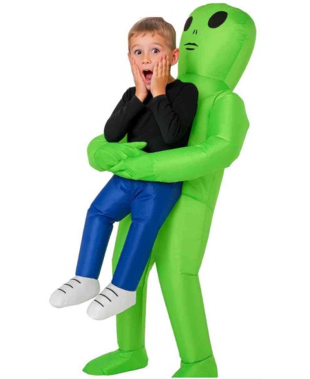 DISFRAZ DE ALIEN HINCHABLE PARA PARA NIÑO