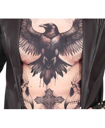 DISFRAZ DE ABRIGO GOTICO