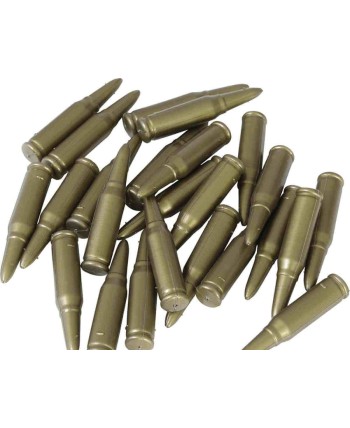 BALAS DE PLASTICO 25 UNIDADES