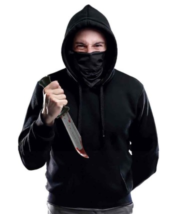 CUCHILLO CON SANGRE GEL