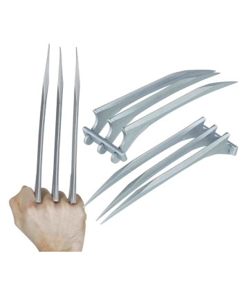 GARRAS PLATEADAS SUPERHEROE