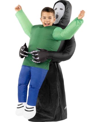 DISFRAZ DE FANTASMA HINCHABLE PARA NIÑO