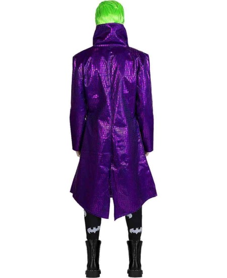 ABRIGO DE JOKER CON CAMISETA ESCUADRON SUICIDA