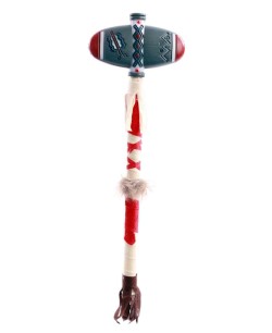 HACHA INDIO DELUXE DECORADA FILO REDONDEADO