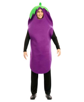 DISFRAZ DE BERENJENA ADULTO