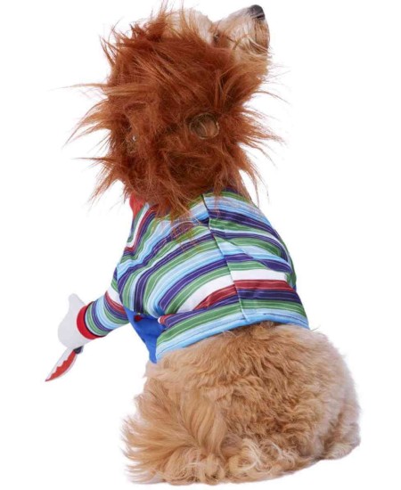 DISFRAZ DE CHUCKY PARA PERRO
