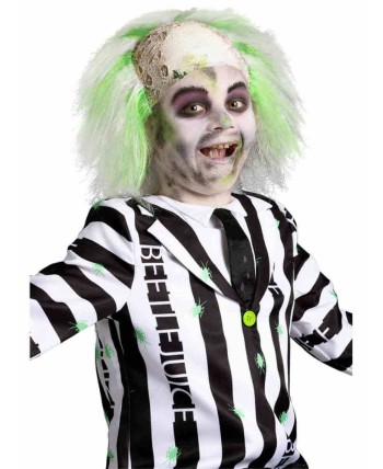 CALVA Y PELUCA BEETLEJUICE INFANTIL