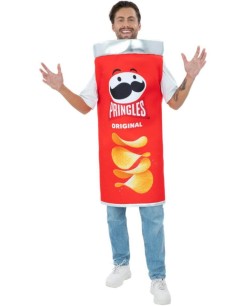 DISFRAZ DE PRINGLES ROJO ADULTO