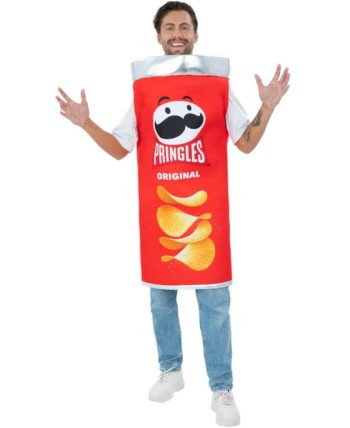 DISFRAZ DE PRINGLES ROJO ADULTO