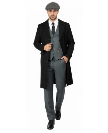 DISFRAZ DE PEAKY BLINDERS THOMAR SHELBY GRIS PARA HOMBRE