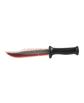 CUCHILLO ENSANGRENTADO MANGO NEGRO
