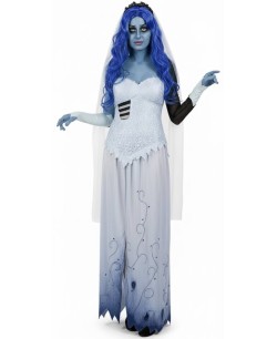 DISFRAZ DE NOVIA CADAVER PARA MUJER