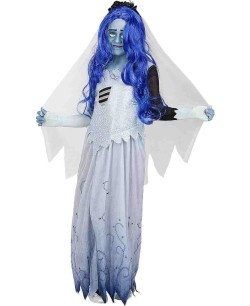 DISFRAZ DE NOVIA CADAVER INFANTIL