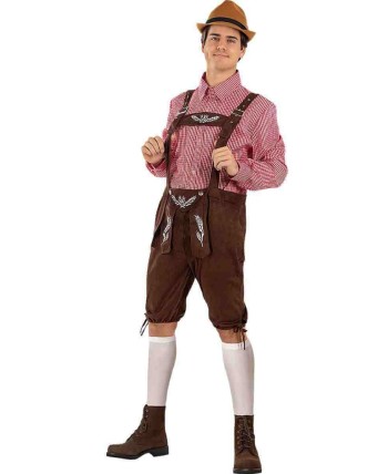 DISFRAZ DE OKTOBERDEST DELUXE MARRON DISFRAZ DE OKTOBERDEST DELUXE MARRON