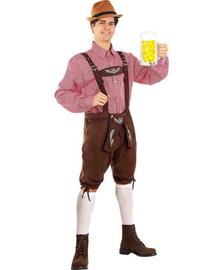DISFRAZ DE OKTOBERDEST DELUXE MARRON PARA HOMBRE