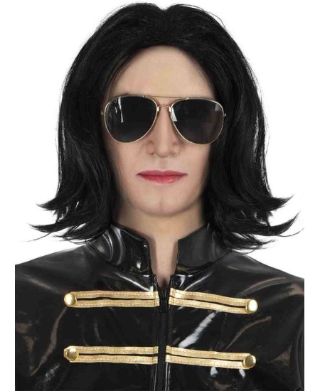 PELUCA Y GAFAS MICHAEL JACKSON