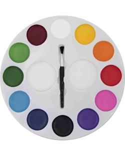PALETA DE MAQUILLAJE AL AGUA 12 COLORES