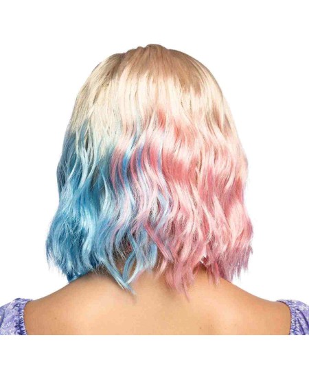 PELUCA RUBIA PUNTAS BICOLOR