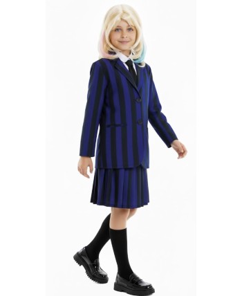 DISFRAZ DE ENID INFNATIL UNIFORME SINIESTRO DISFRAZ DE ENID INFNATIL UNIFORME SINIESTRO
