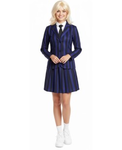 DISFRAZ DE ENID UNIFORME SINIESTRO PARA MUJER