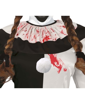 DISFRAZ DE PAYASA TERRIFIER MUJER FALDA DISFRAZ DE PAYASA TERRIFIER MUJER FALDA
