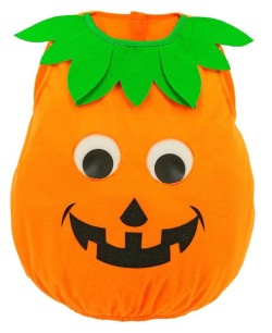 DISFRAZ DE CALABAZA PARA BEBE 2