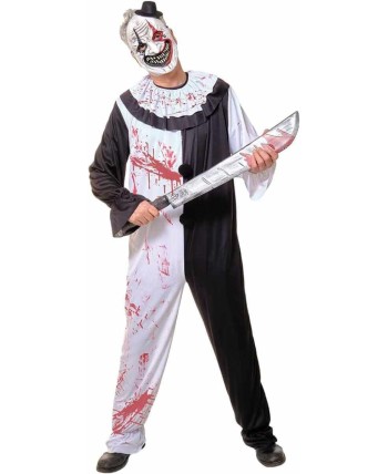 DISFRAZ DE PAYASO TERRIFIER ENSANGRENTADO PARA HOMBRE